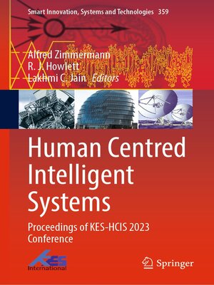 cover image of Human Centred Intelligent Systems
